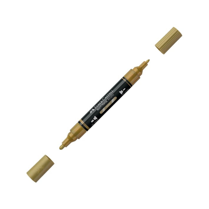 Faber-Castell Акрилен маркер Multimark, № 250, златист
