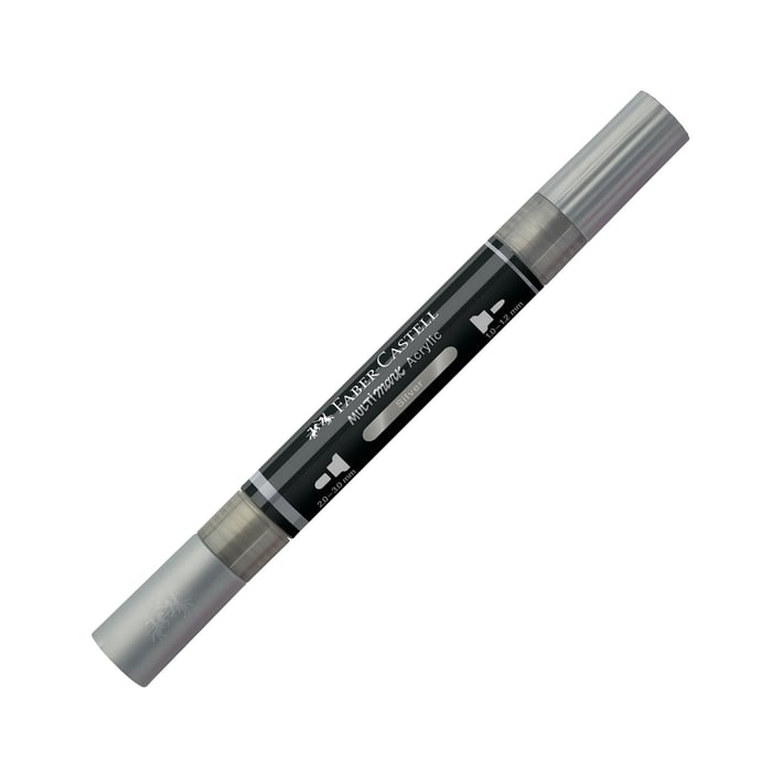 Faber-Castell Акрилен маркер Multimark, № 251, сребрист