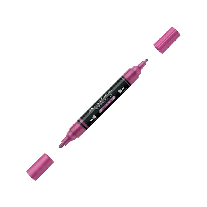 Faber-Castell Акрилен маркер Multimark, № 290, розов металик