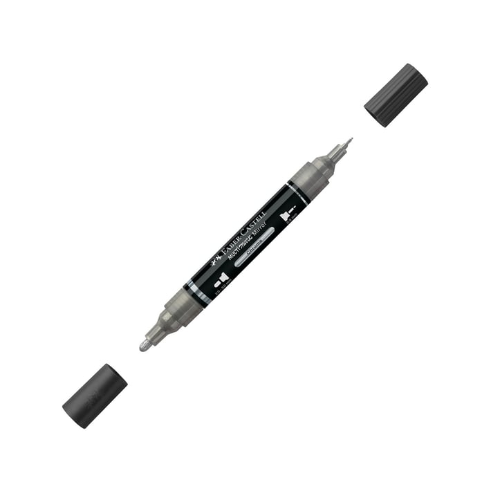 Faber-Castell Акрилен маркер Multimark, № 551, хром
