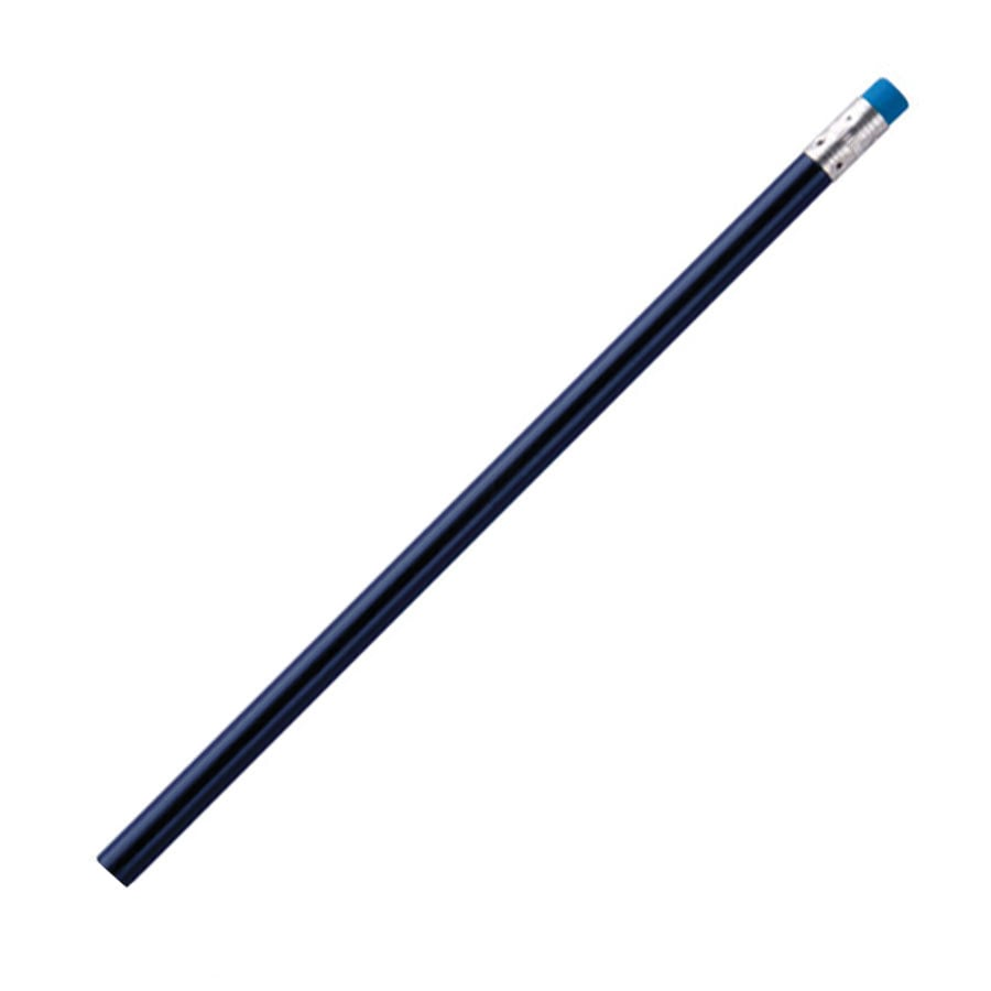 Hi!dea Pencil, graphite, with eraser, blue, 12 pcs