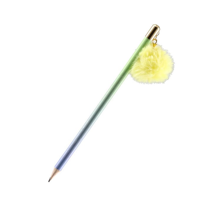 Sazio Grand Pencil, HB, with plush accessory, assorted, 1 pc