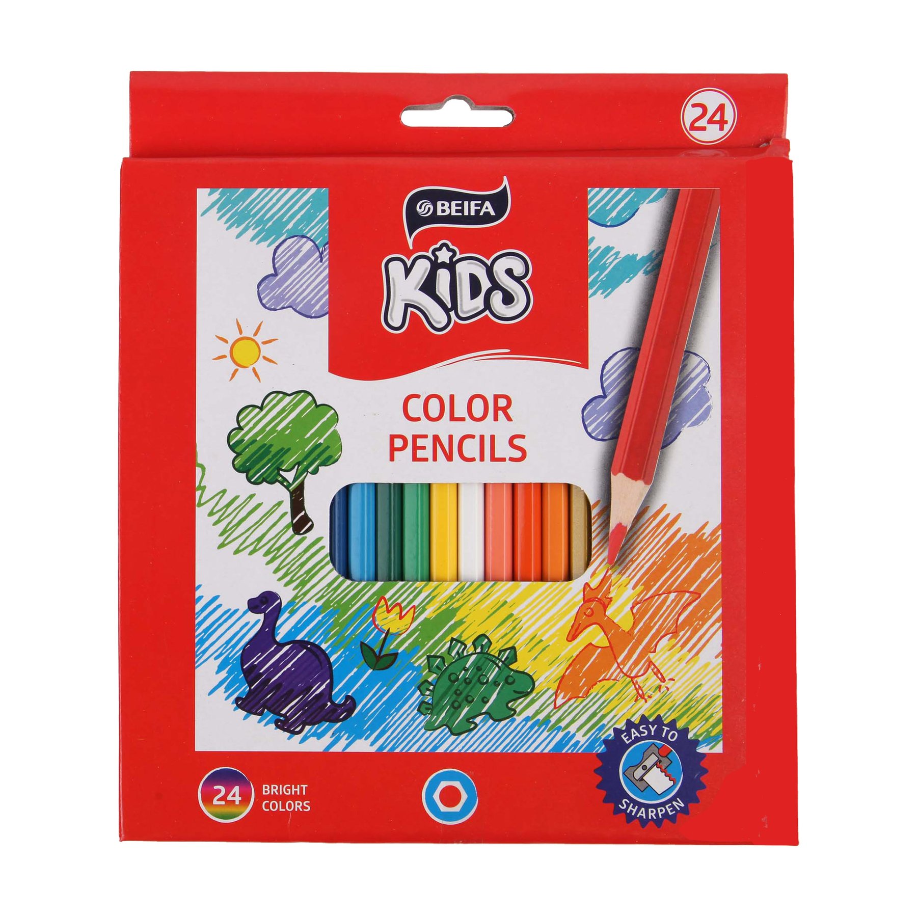 Beifa Colored pencils WMZ, 24 colors