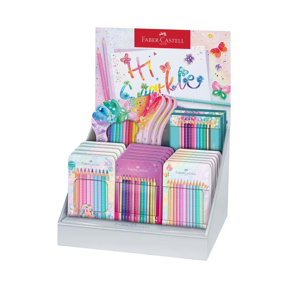 Faber-Castell Дисплей с моливи Sparkle Gift, настолен
