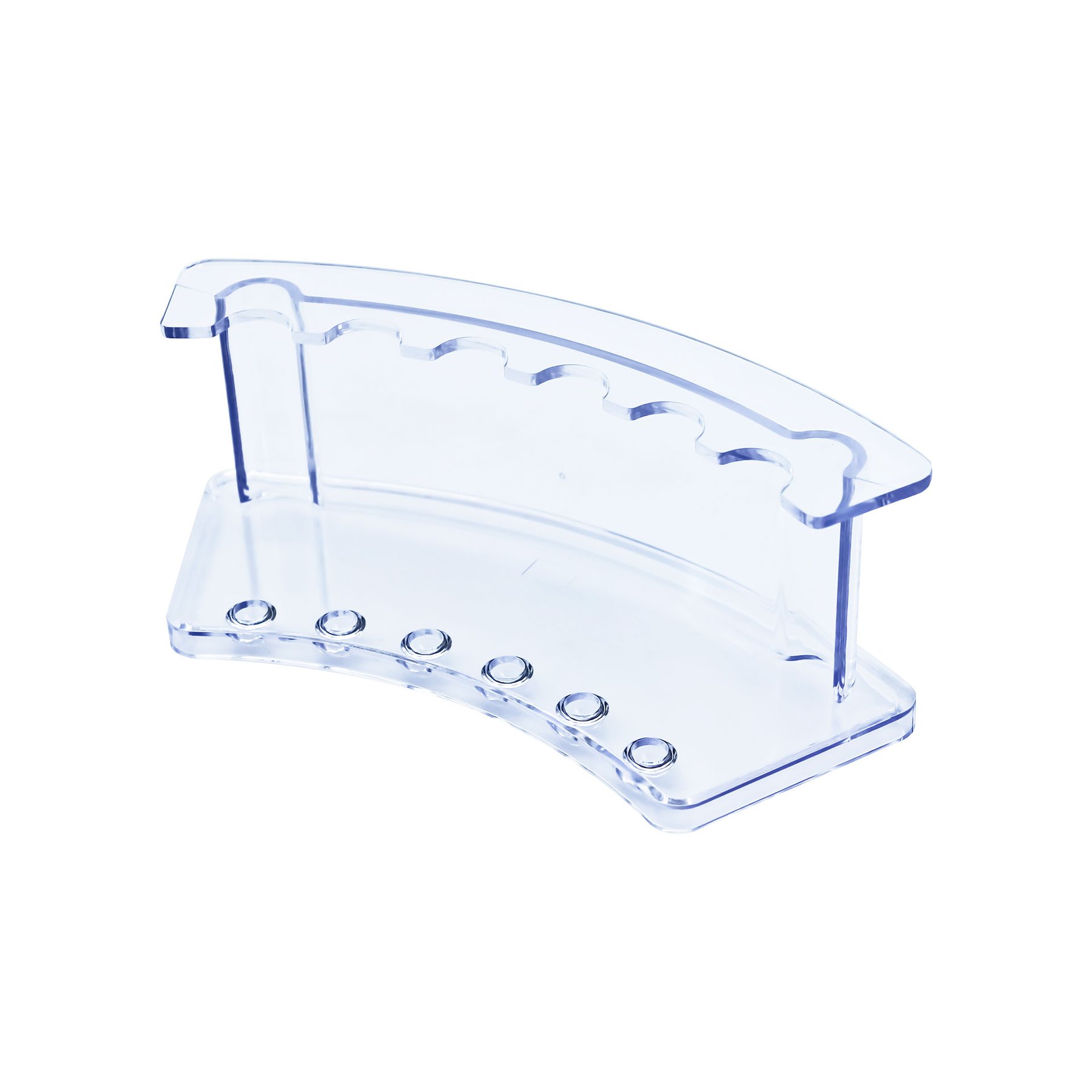 KEJEA Holder for six writing instruments, plastic, transparent