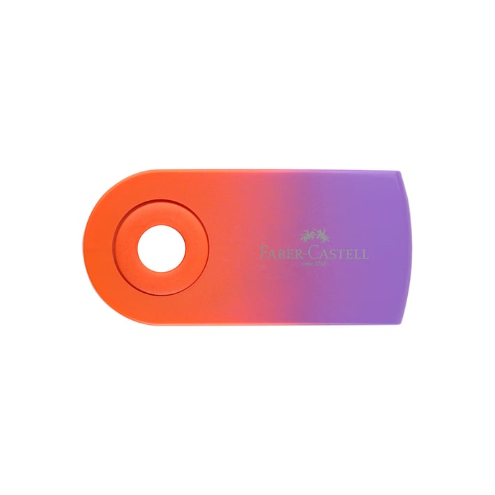 Faber-Castell Гума за молив Flow, с ръкав, мини, асорти