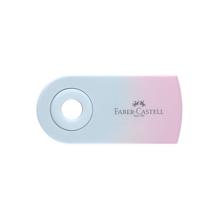 Faber-Castell Гума за молив Flow, с ръкав, мини, асорти