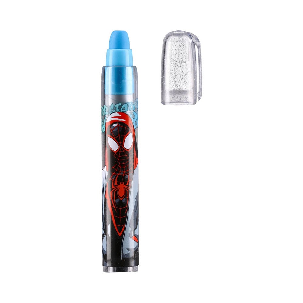 Best Buy Rocket Pencil Eraser, Spider-Man, with holder