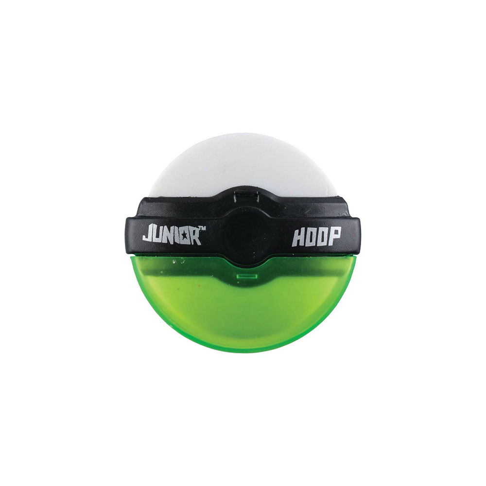 Junior Hoop Pencil Eraser, round, with cap, assorted