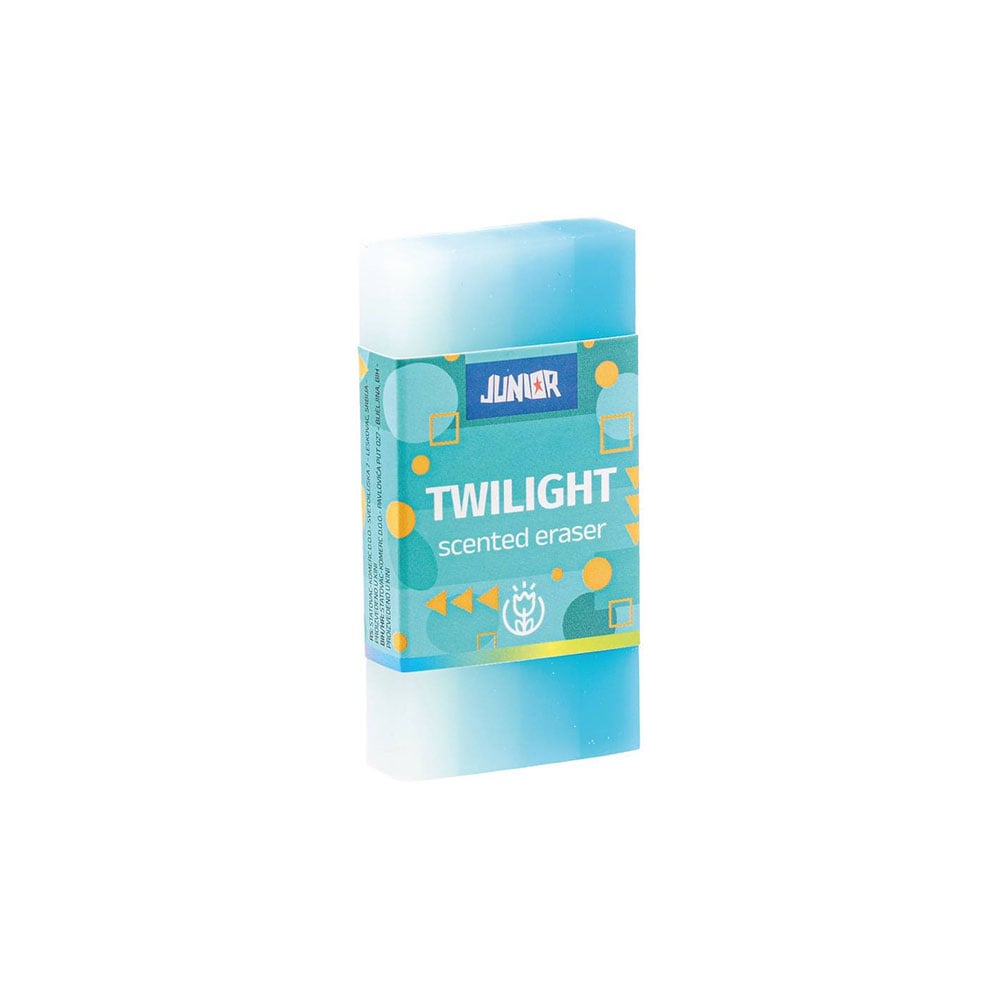 Junior Twilight Pencil Eraser, scented, large, assorted
