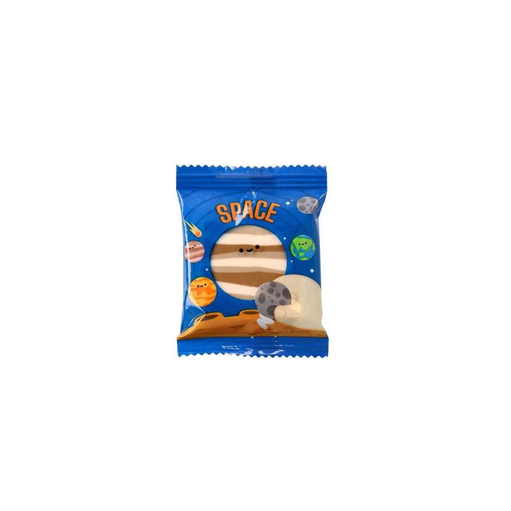 Sazio Loly Pencil Eraser, planet, assorted, 1 pc