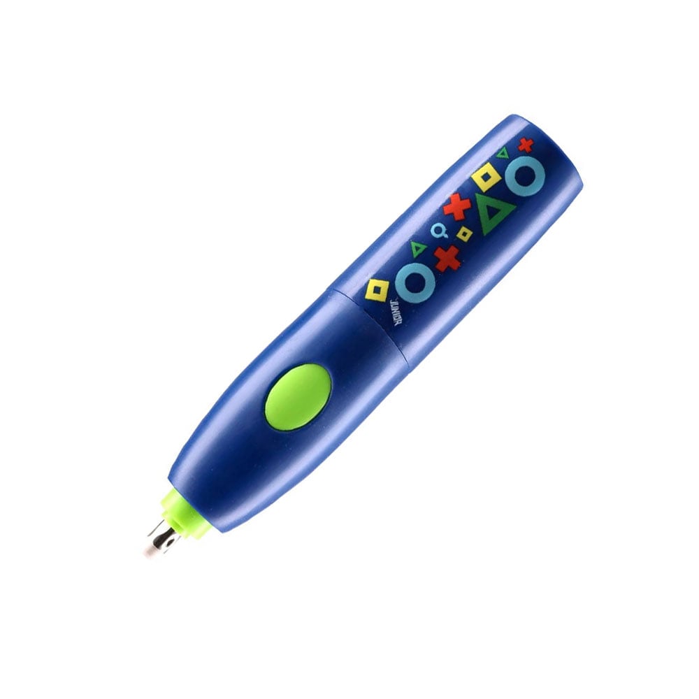 Junior Electro Erase Electric Eraser, Blue