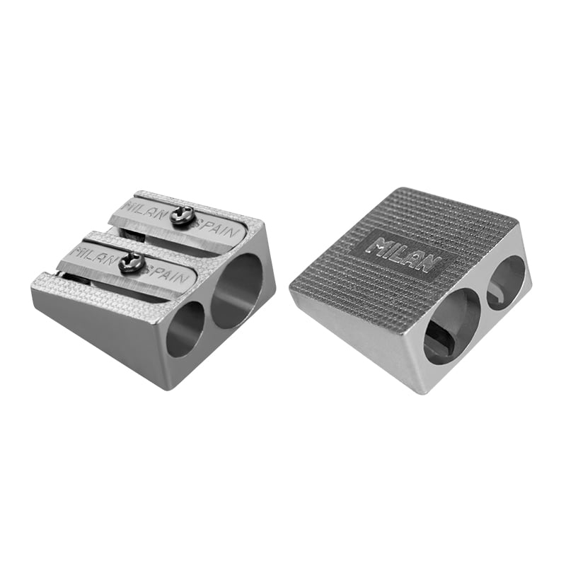 Milan Sharpener, double, metal