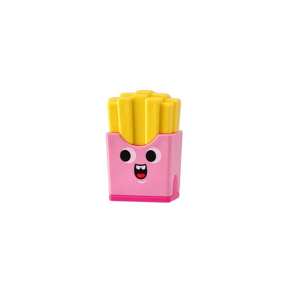 Junior Dos 106 Sharpener, fries, with eraser, assorted, 1 pc