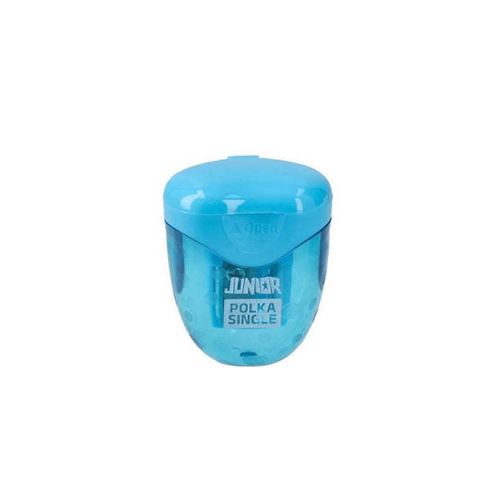 Острилка Junior Polka Single, с контейнер, асорти