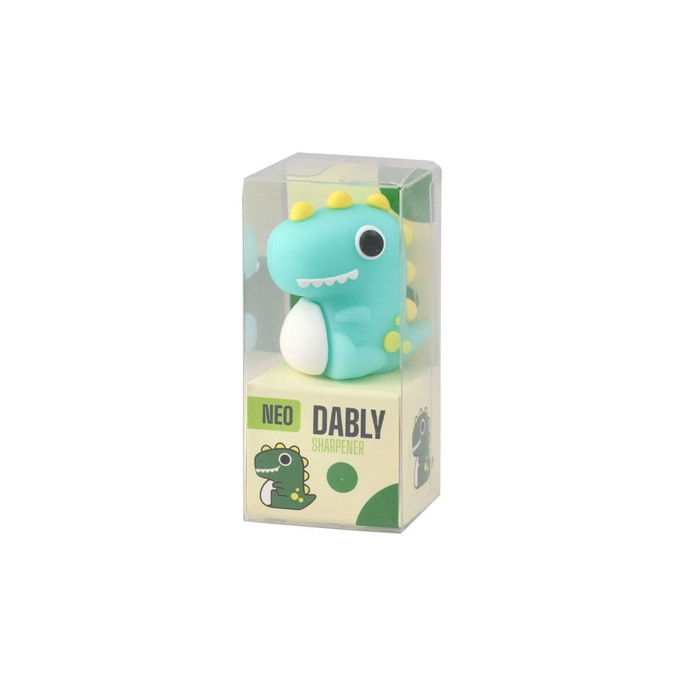 Sazio Dably Sharpener, dinosaur, assorted, 1 pc