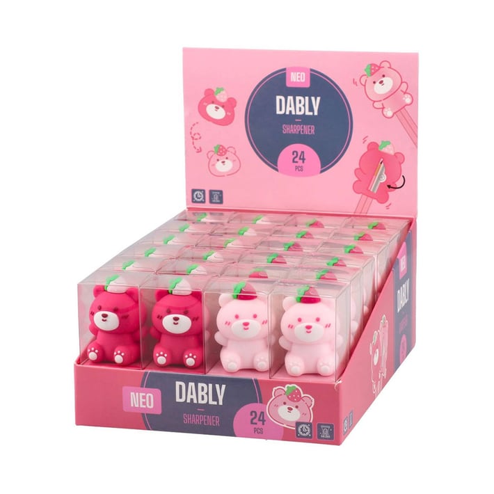 Sazio Dably Sharpener, bear, assorted, 1 pc