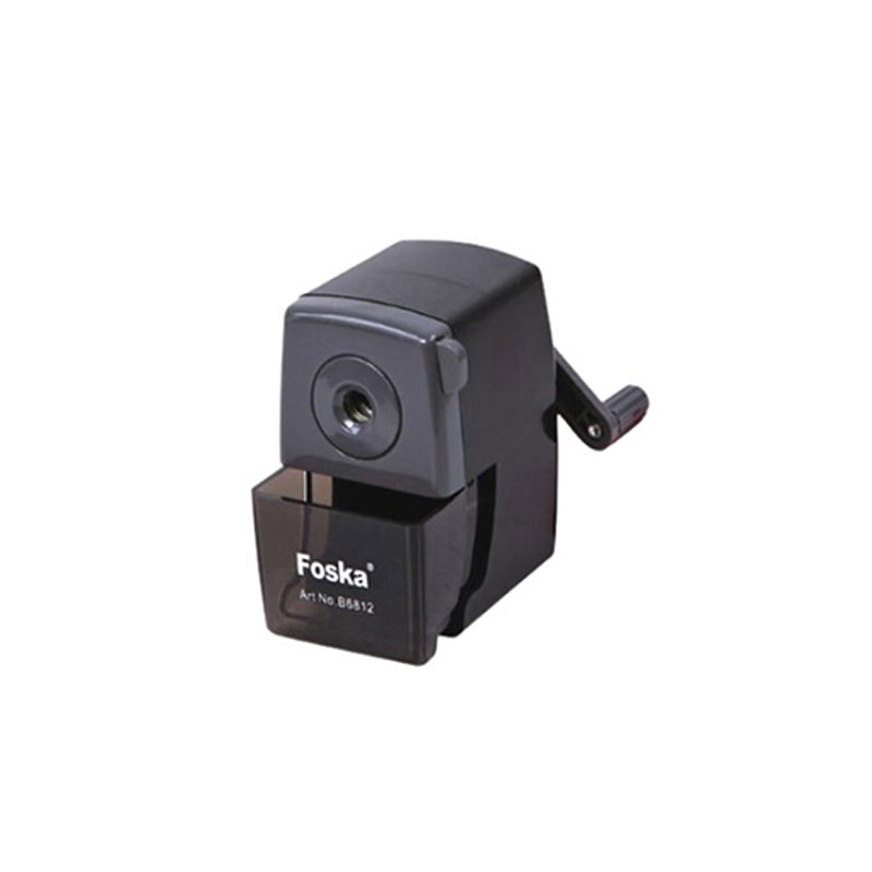 Foska Mechanical pencil sharpener, desktop, black