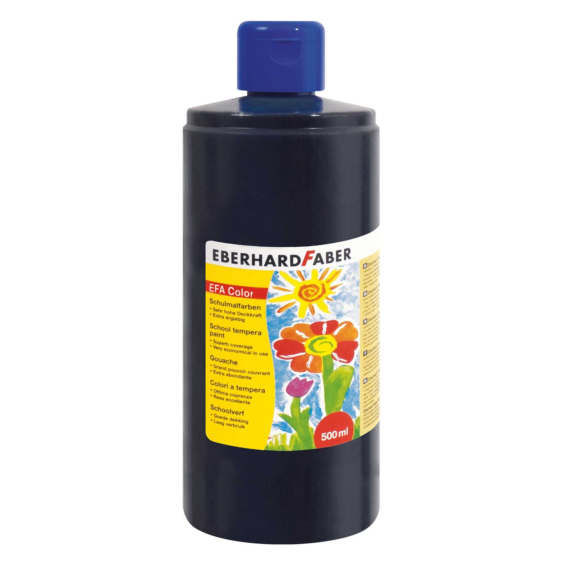 Eberhard Faber Tempera paint, 500 ml, black