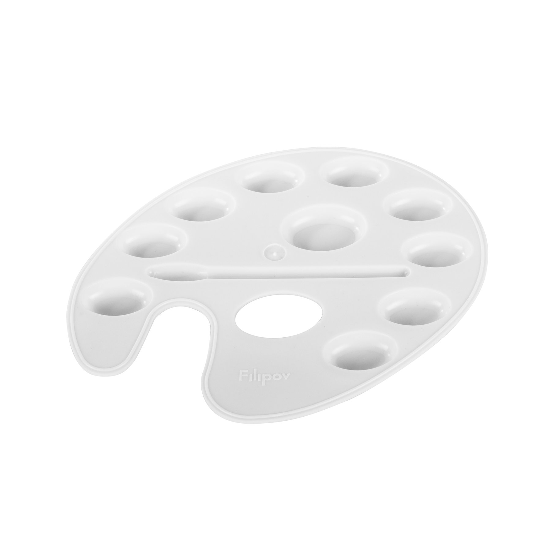 Filipov Painting Palette, plastic, white