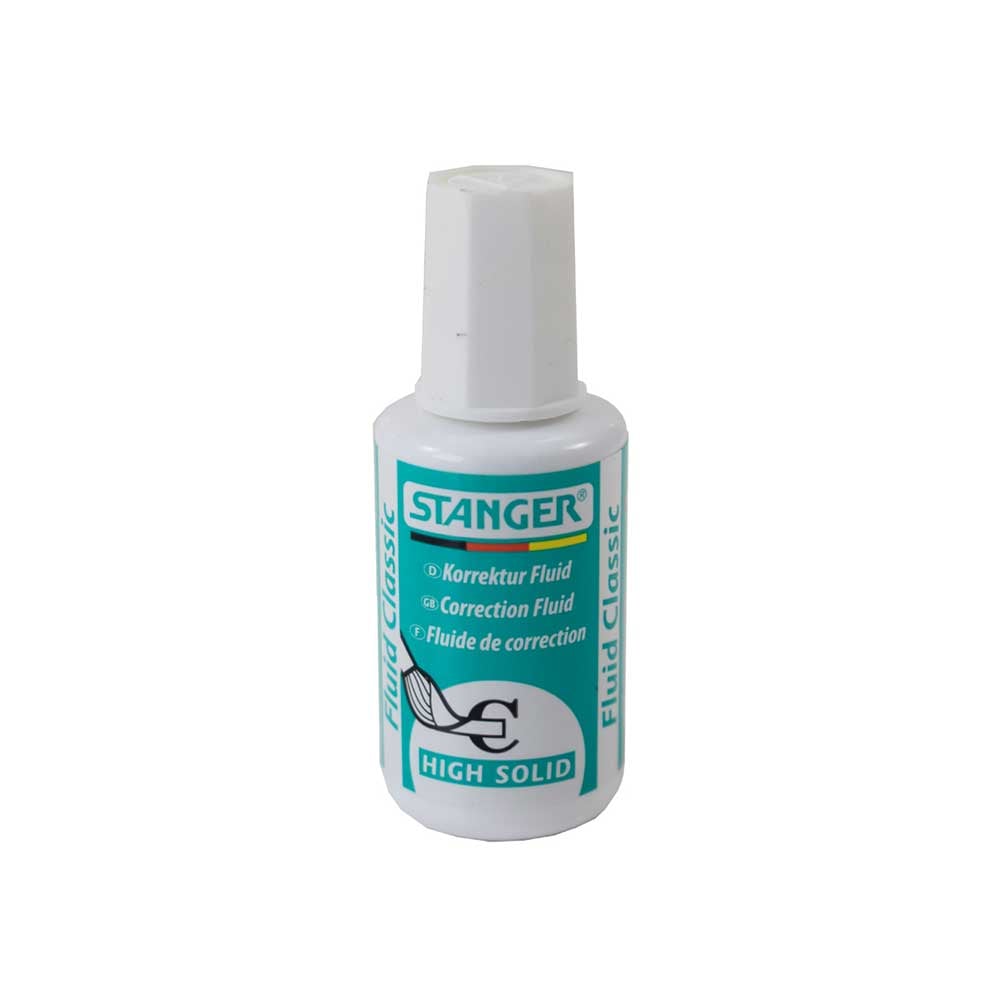 Stanger Correction Fluid with Brush, acetone-based, 18 ml