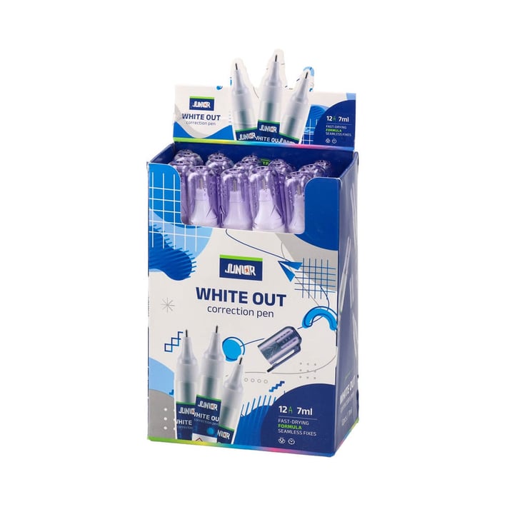 Коректор-писалка Junior White Out P, 7 ml