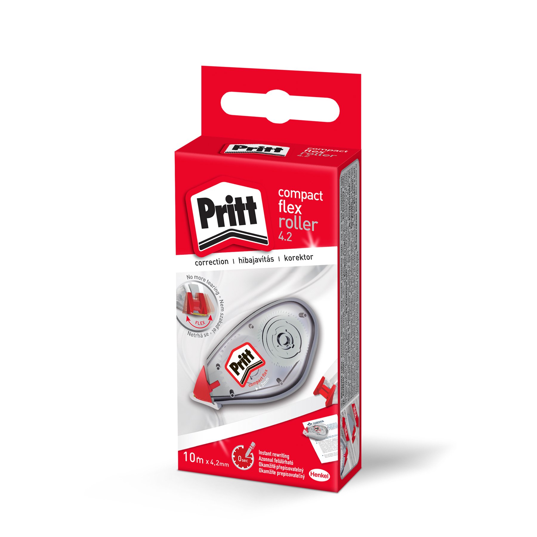 Henkel Correction tape Pritt, width 4.2 mm, length 10 m