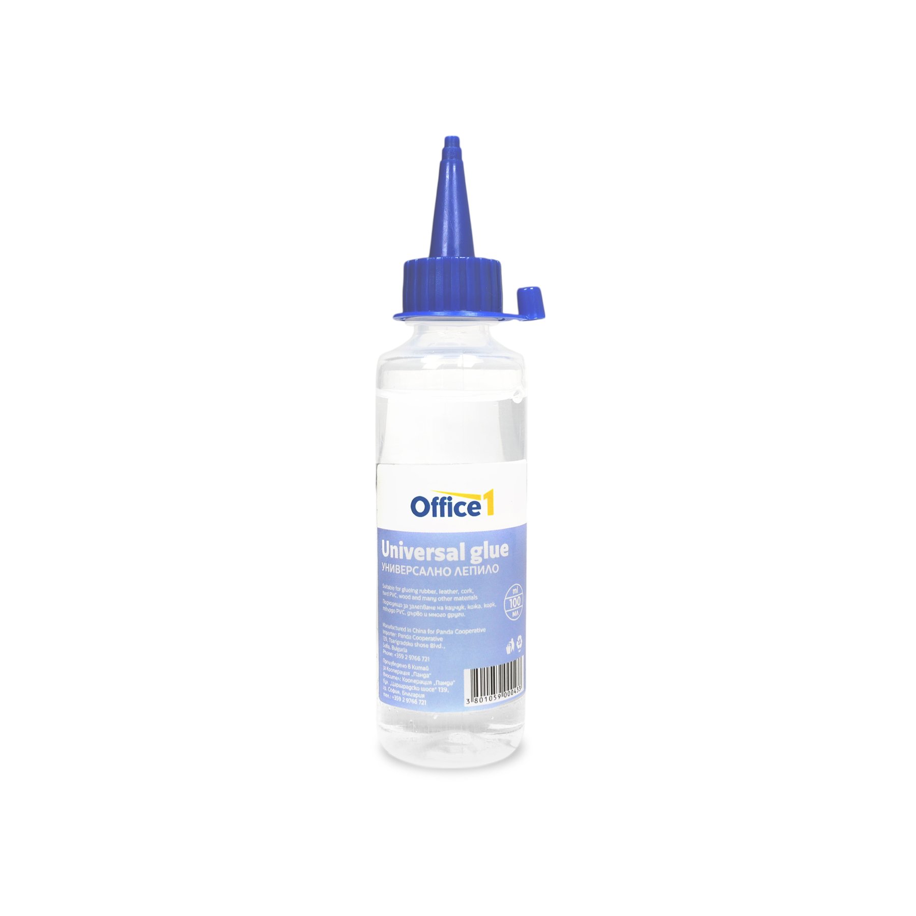 Office 1 Silicone glue, universal, 100 ml