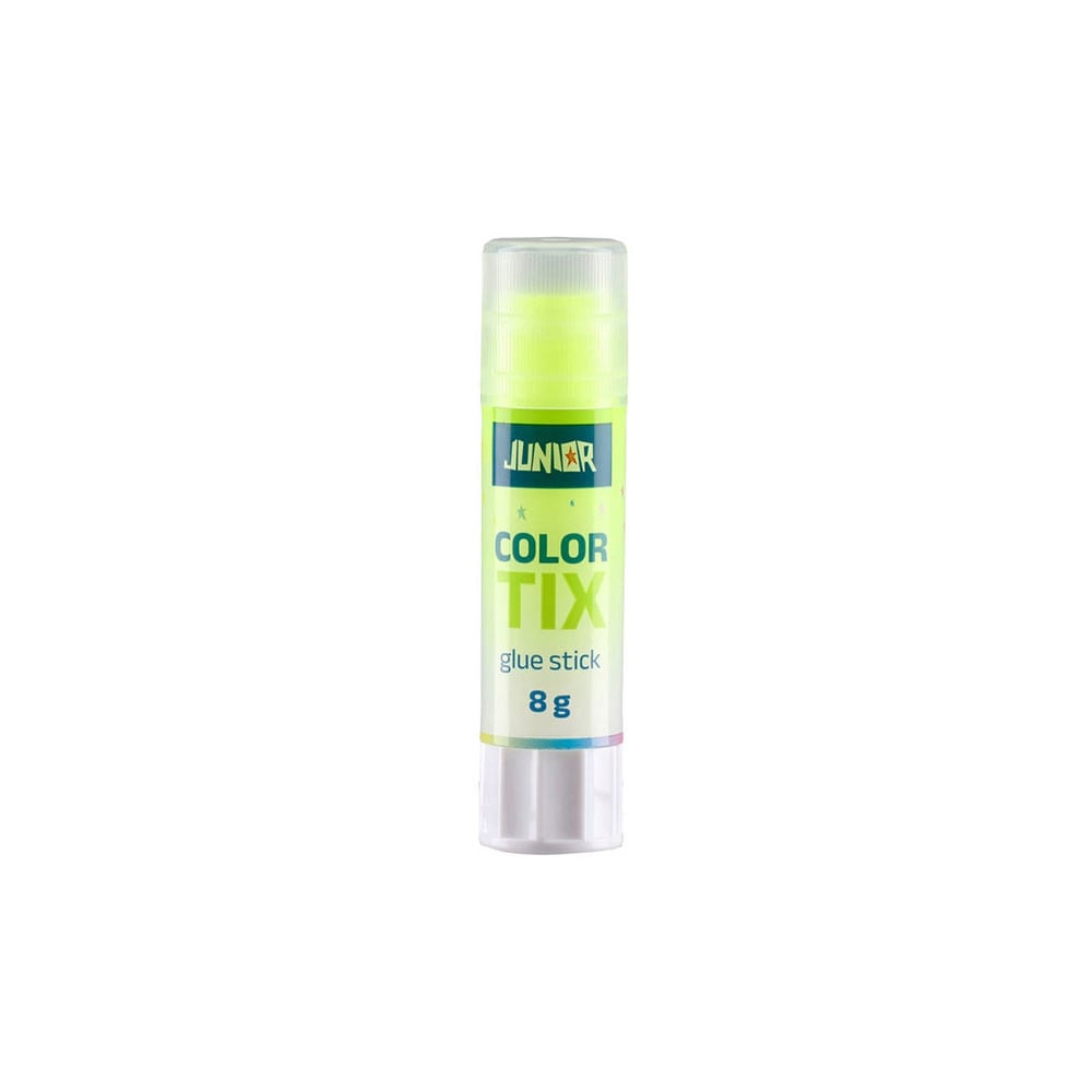 Junior Color Tix Glue Stick, coloured, 8 g, assorted, 1 pc