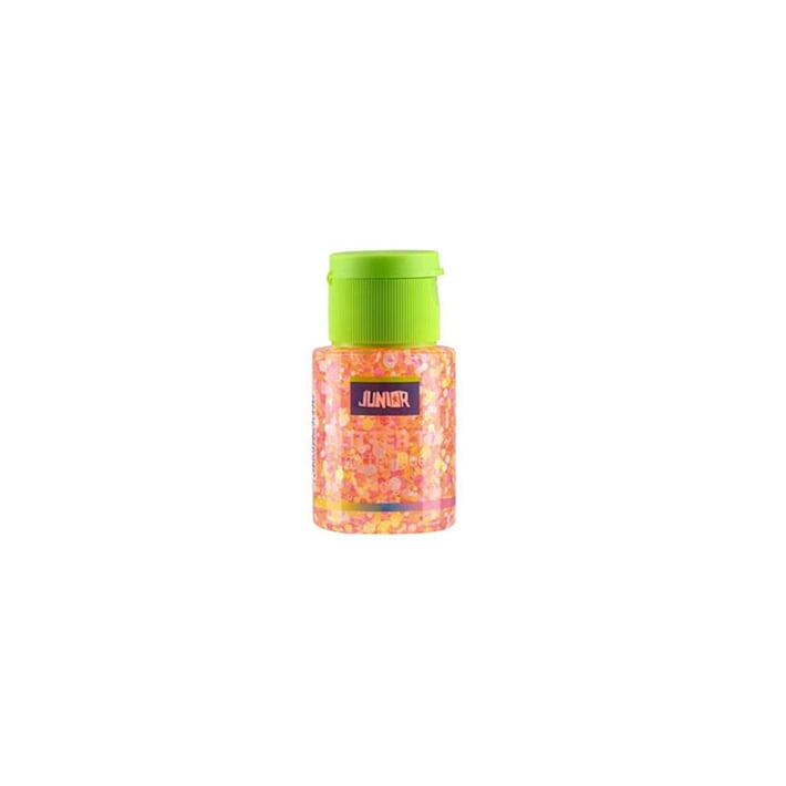 Течно лепило Junior Glitter Tix, с брокат, 40 g, асорти