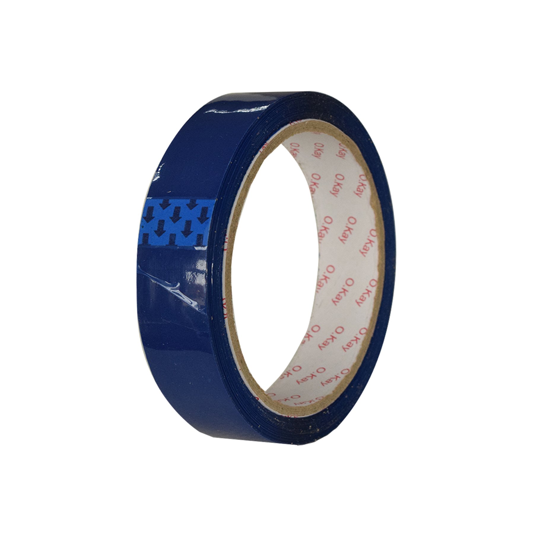 Packing tape, 18 mm x 60 m, blue, 8 pcs