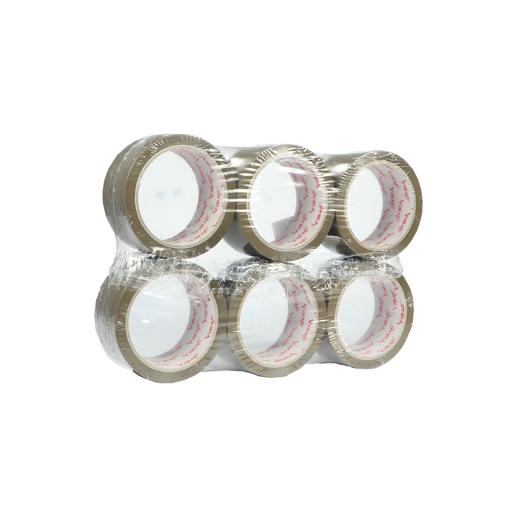 Office 1 Tape, solvent, 48 mm x 66 m, thickness 50 microns, brown, 6 pcs