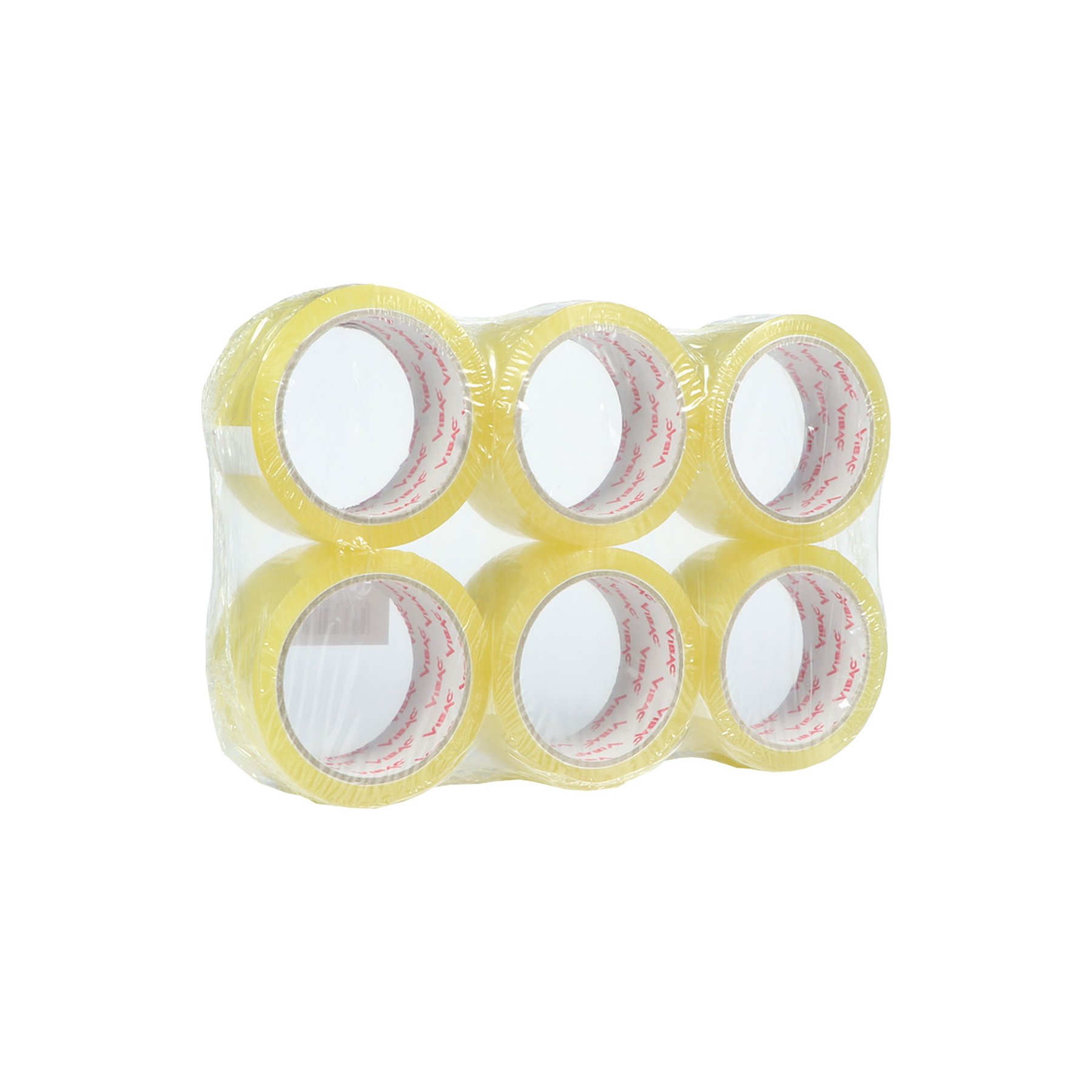 Office 1 Tape, hotmelt, 48 mm x 66 m, thickness 40 microns, clear, 6 pieces