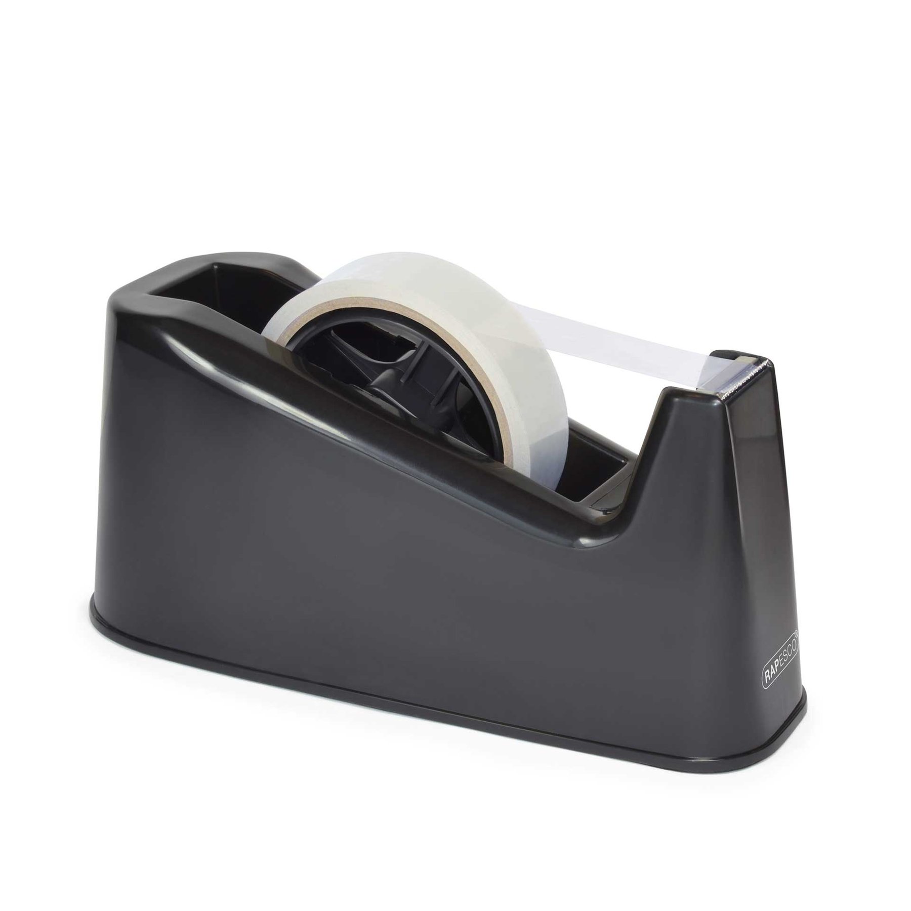Rapesco Tape dispenser 500, for 76 mm core tape, black