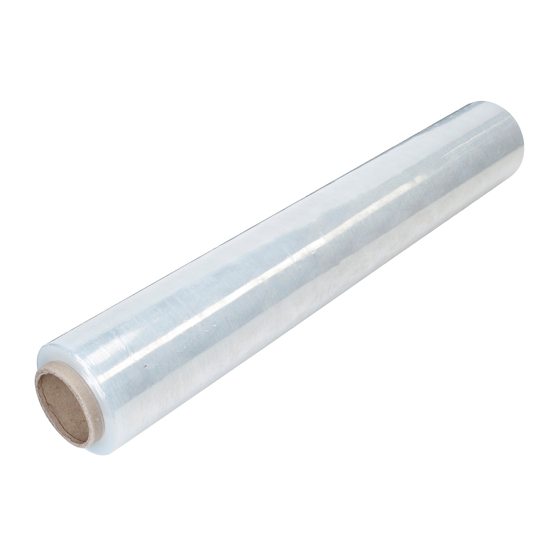 Stretch film, width 500 mm, thickness 23 µm, 1.2 kg net weight, transparent