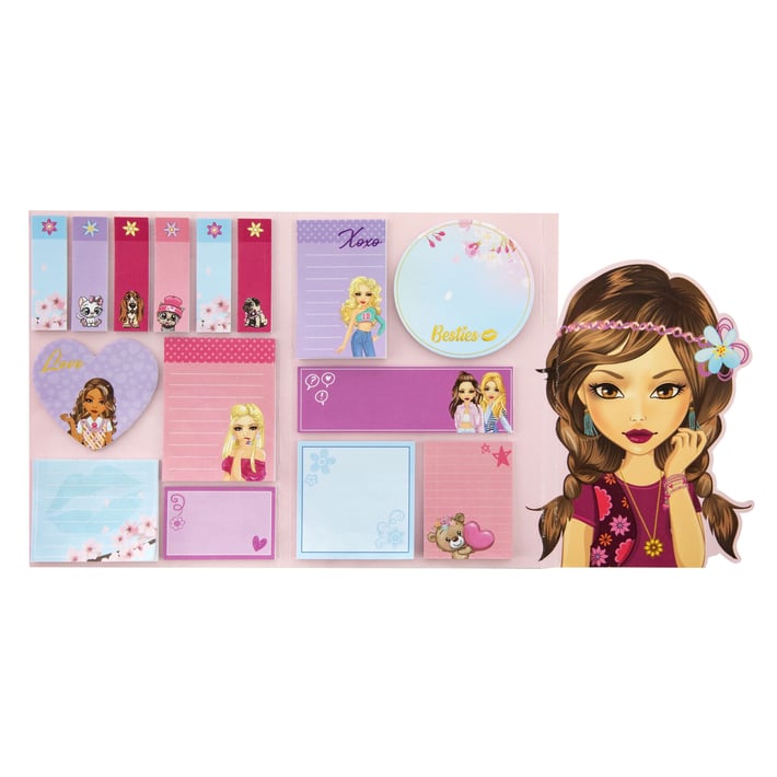 Moxy Самозалепващи се листчета Besties, цветни