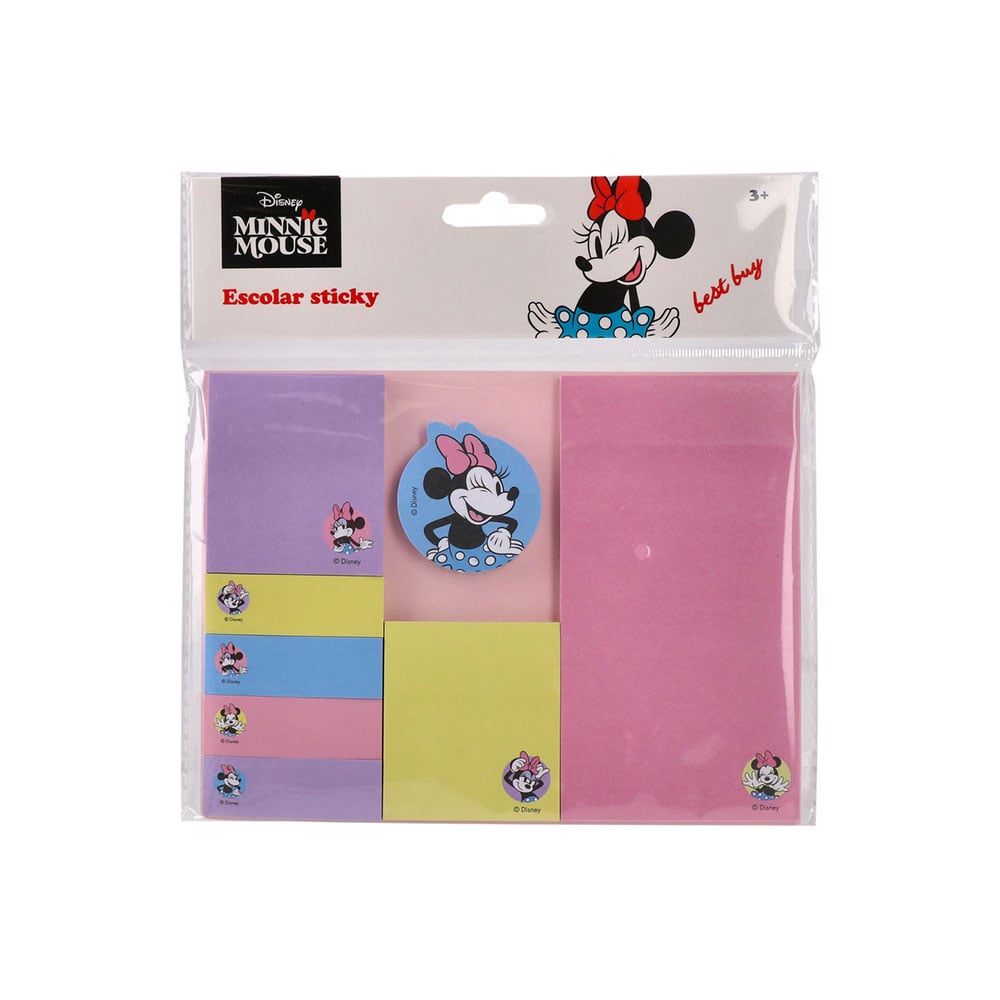 Best Buy Escolar Sticky Notes, Minnie Mouse, 5 Pieces