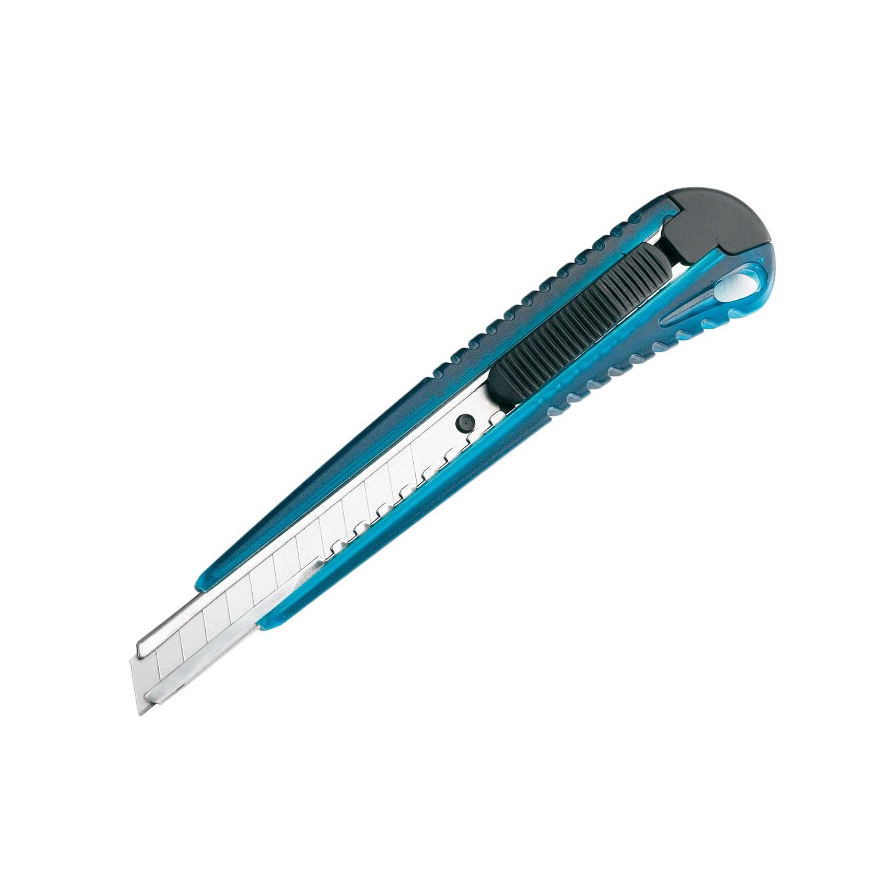 Rapesco Utility knife, reinforced, with metal rail, small, 9 mm