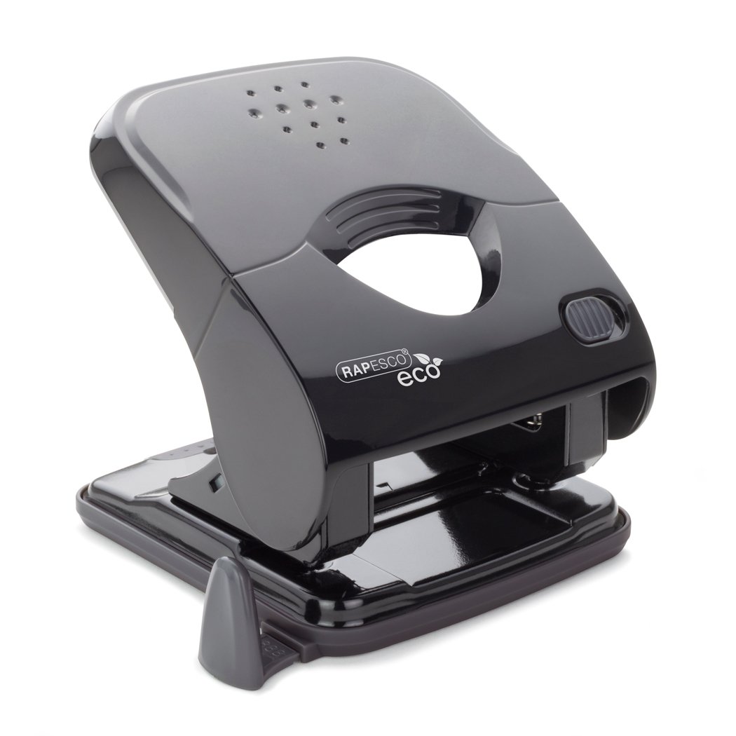 Rapesco Hole punch Eco X5-30PS, for 30 sheets, black