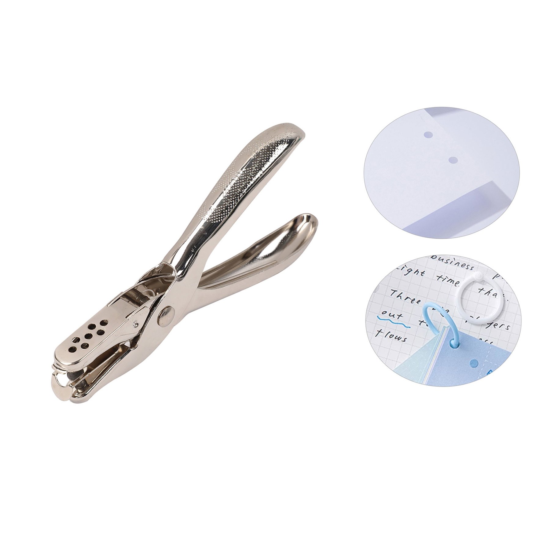 Beifa Hole punch, 1 hole, metal, pliers type