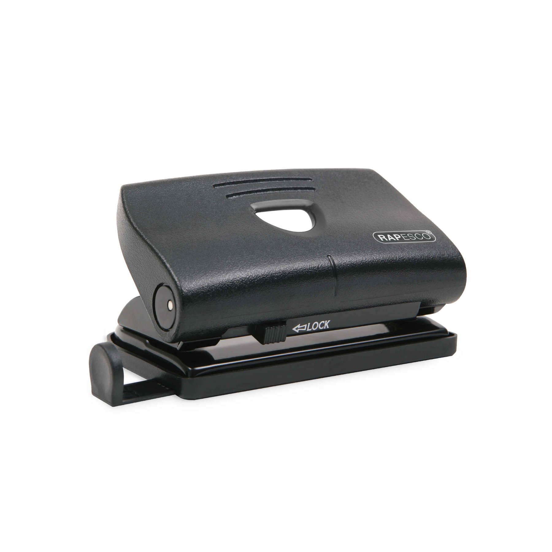 Rapesco Hole Punch 810-P, 12 sheets, black
