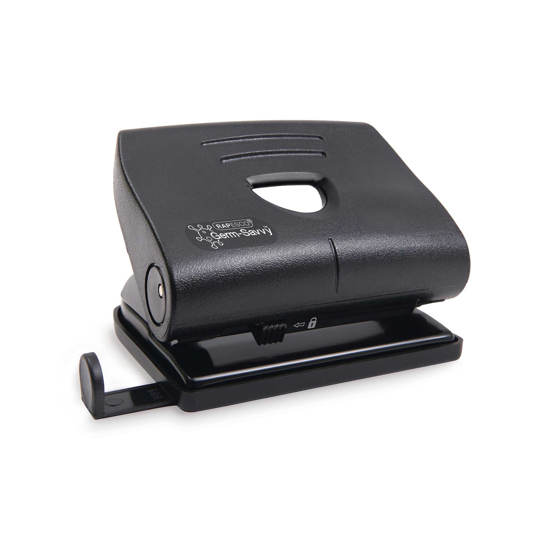 Rapesco Hole punch 820-P, for 22 sheets, black