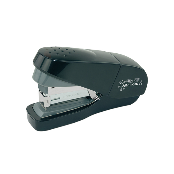 Rapesco Stapler Eco Germ-Savvy 1688, 24/6, for 35 sheets, black