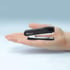Rapesco Stapler, mini, 10/4, for 12 sheets, black, with included 1000 staples