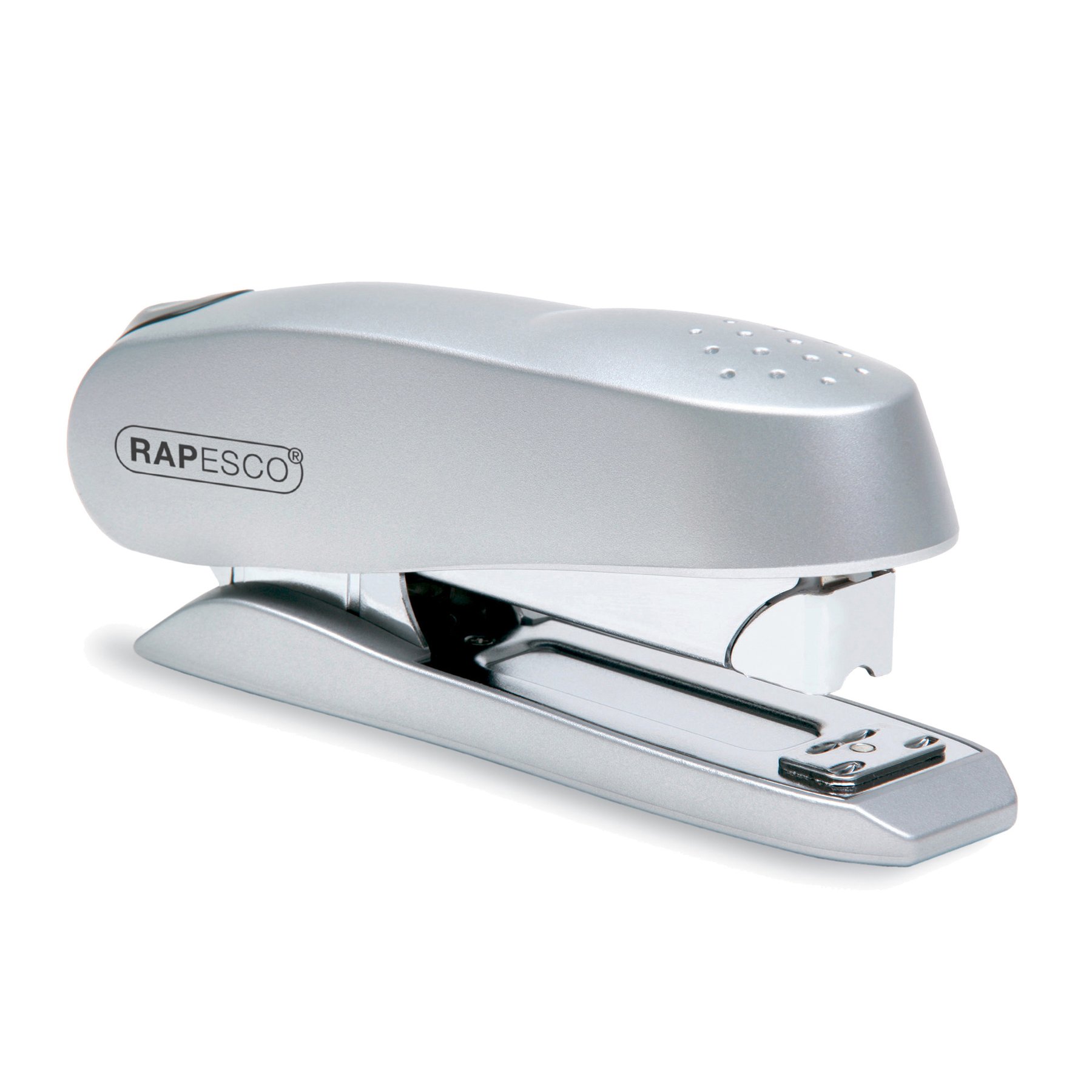 Rapesco Stapler Luna, 24/6 or 24/8, for 20 or 50 sheets, silver