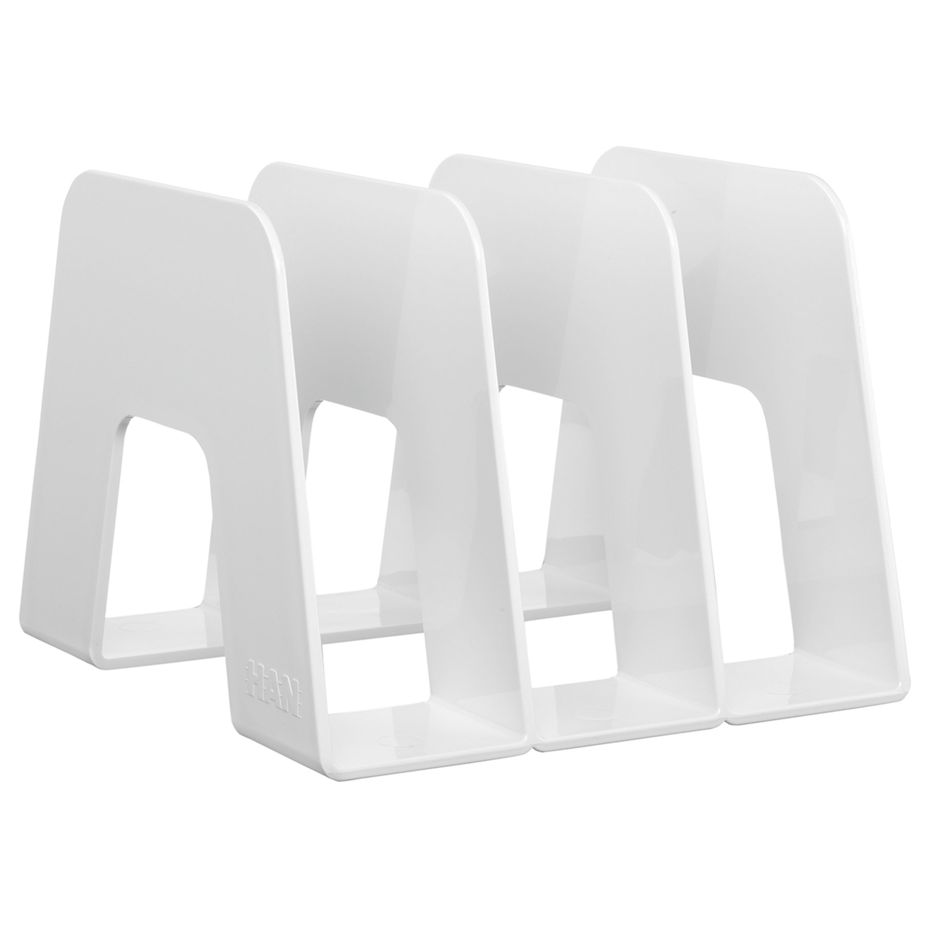 HAN Vertical Sorter, three compartments, white