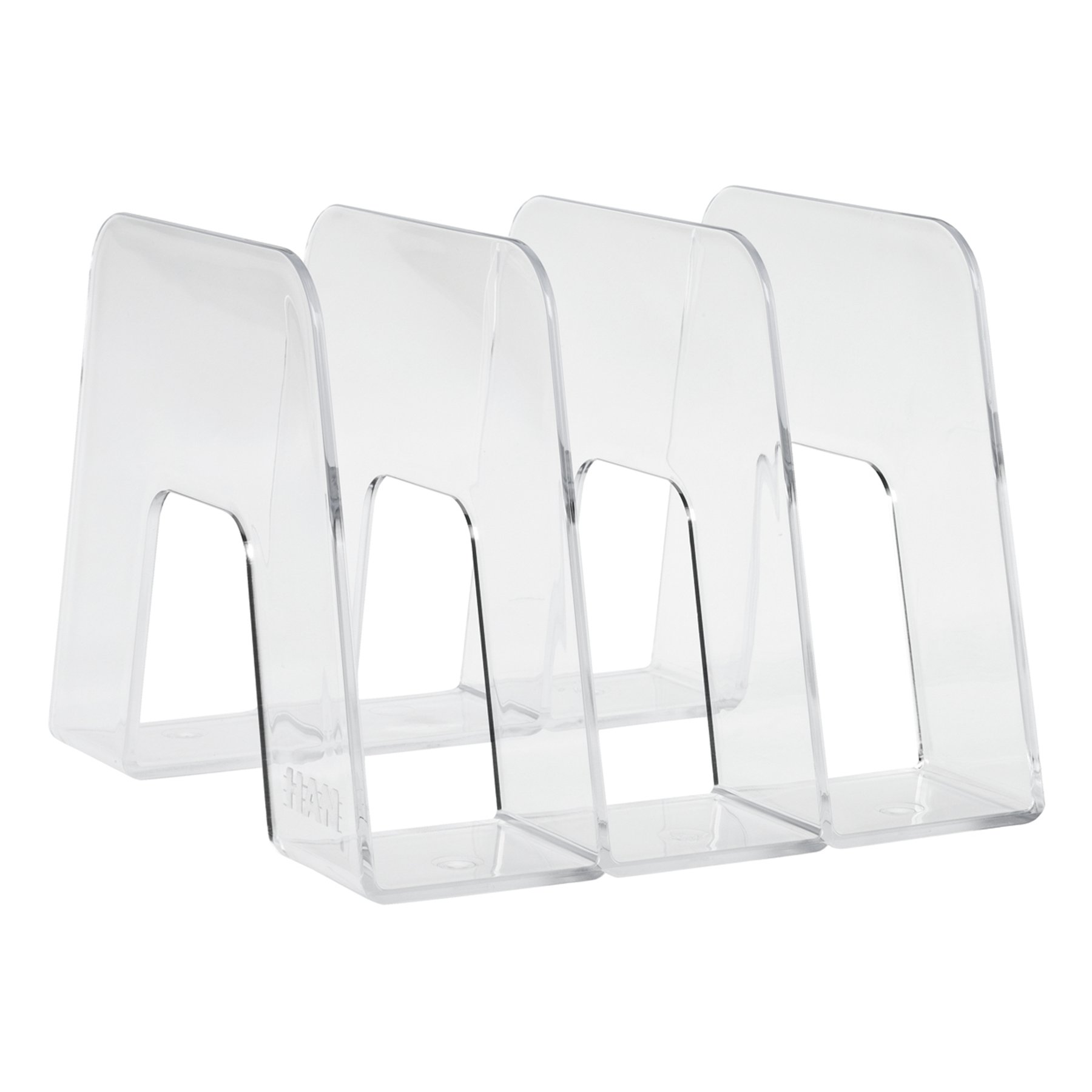 HAN Vertical sorter, with three compartments, transparent