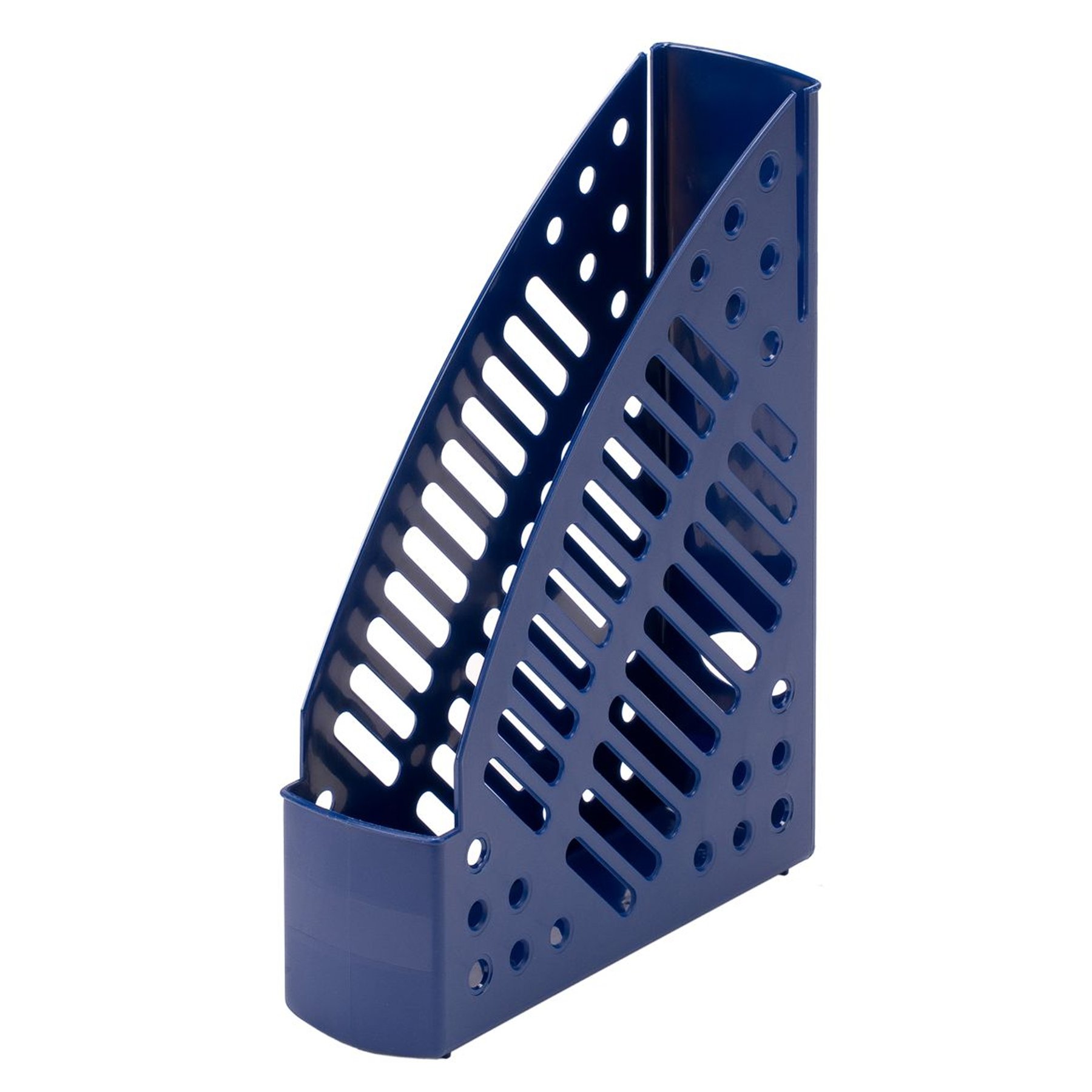 Faibo Vertical file holder, plastic, blue