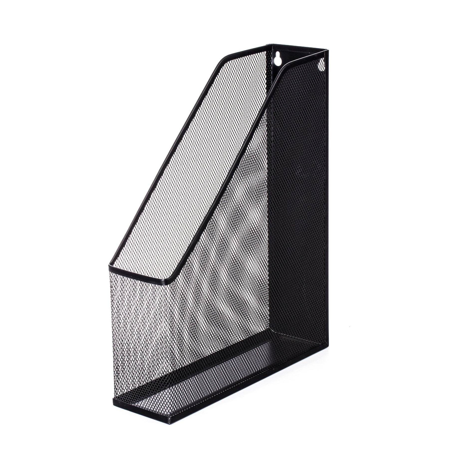 Office 1 Vertical Holder, mesh, metal, black