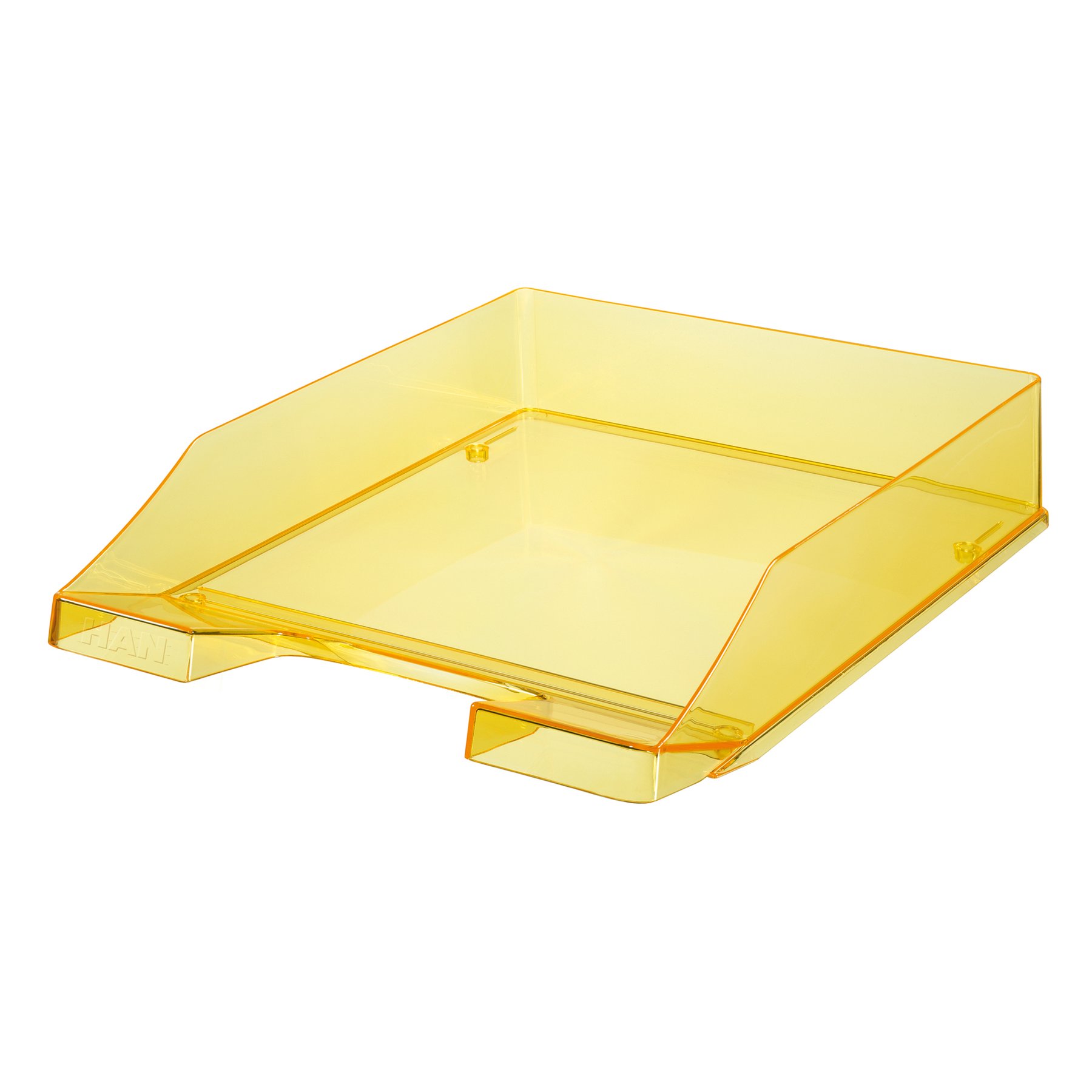 HAN Horizontal Tray Transparent, transparent, yellow